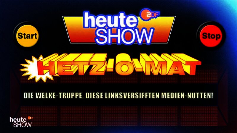 Startansicht des Spiels Hetz-O-Mat